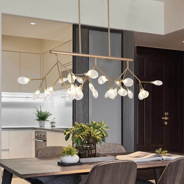 ChandelierDecor - Floral Branches Chandelier: Elegant and Decorative Lighting