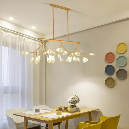 ChandelierDecor - Floral Branches Chandelier: Elegant and Decorative Lighting