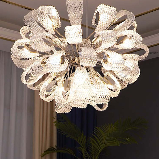 ChandelierDecor - Flower Crystal LED Lighting - Crystal Chandelier