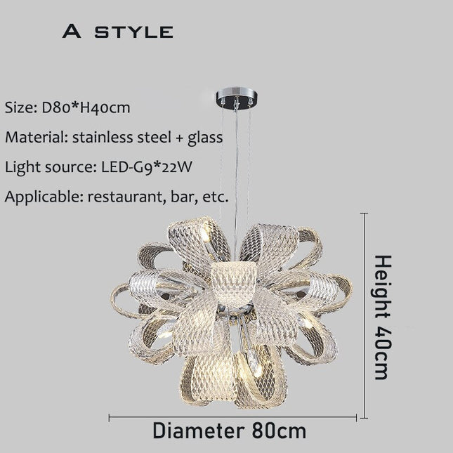 ChandelierDecor - Flower Crystal LED Lighting - Crystal Chandelier