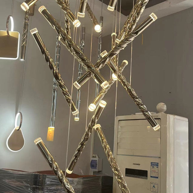 ChandelierDecor - Genesis Staircase Chandelier – Illuminate Your Space
