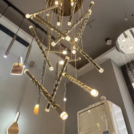 ChandelierDecor - Genesis Staircase Chandelier – Illuminate Your Space