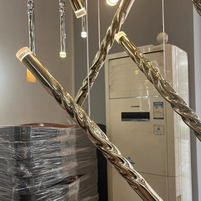 ChandelierDecor - Genesis Staircase Chandelier – Illuminate Your Space