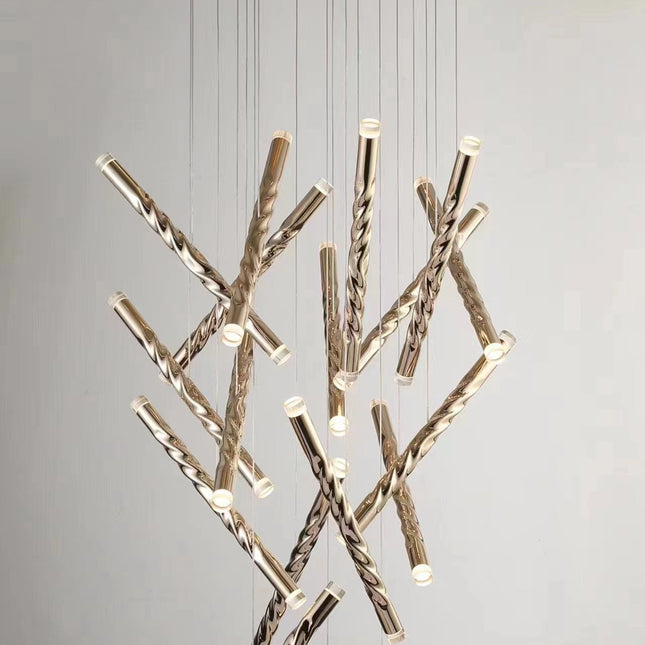 ChandelierDecor - Genesis Staircase Chandelier – Illuminate Your Space