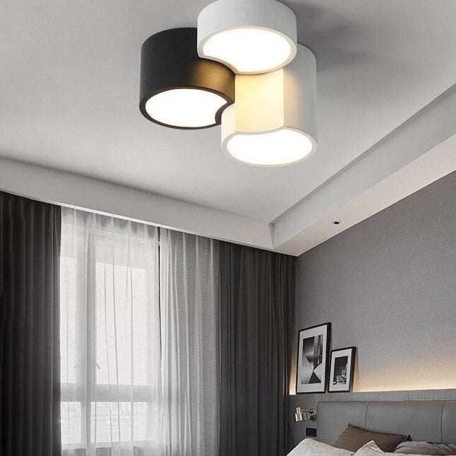 ChandelierDecor - Geometric Ceiling Light for Bedroom