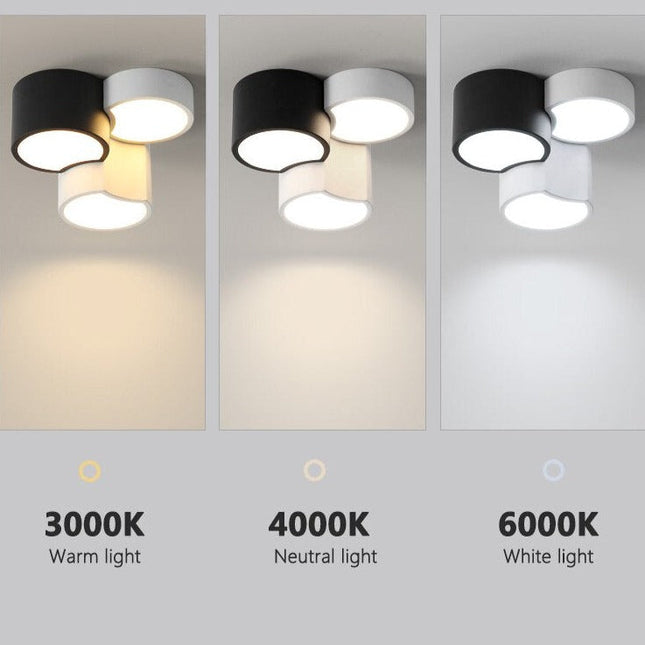 ChandelierDecor - Geometric Ceiling Light for Bedroom