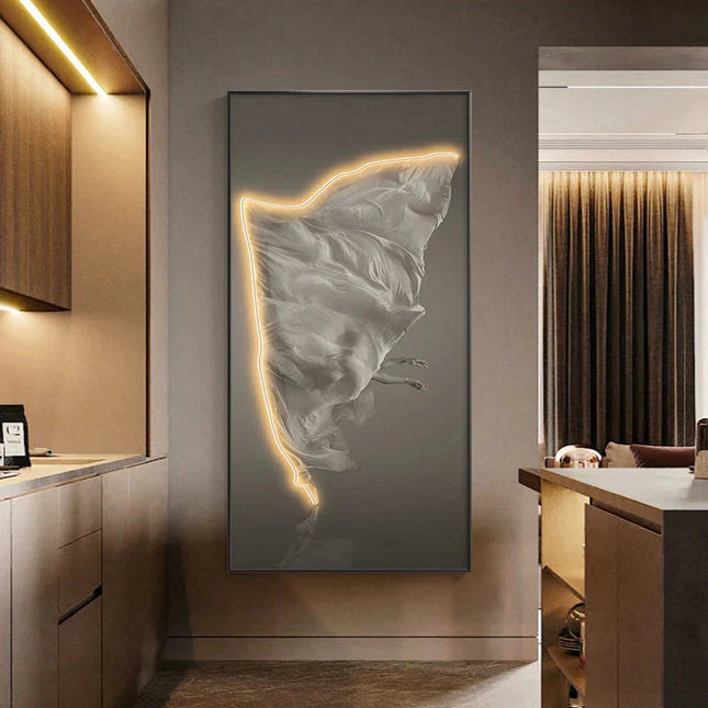 ChandelierDecor - Girl Dance Art LED Wall Lamp for Interior Decoration