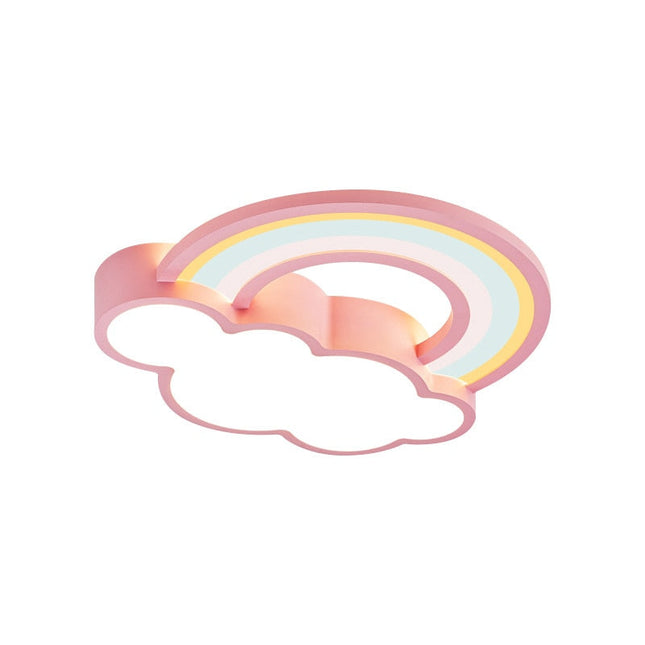 ChandelierDecor - Girls Cloud Rainbow Ceiling Light | Kids Room Decor Lights