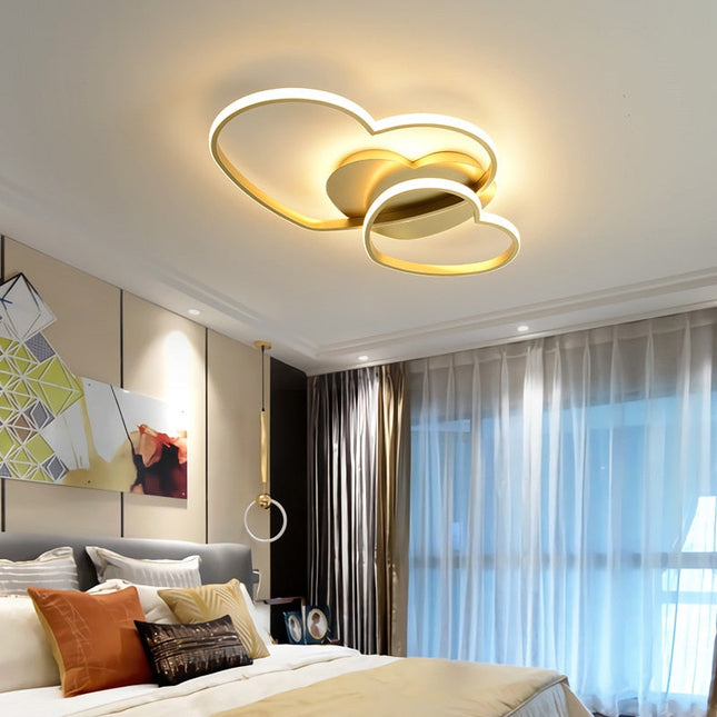 ChandelierDecor - Girls Love Hearts Ceiling Light | Kids Room Decor Lights