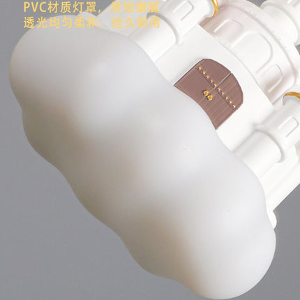 ChandelierDecor - Girls Room Creative Castle Pendant Lamp Chandelier