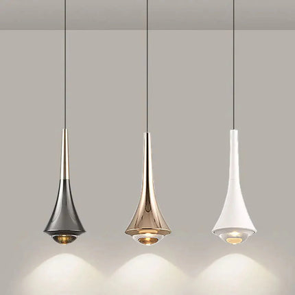 ChandelierDecor - Glass Aluminum LED Pendant Dining Room Ceiling Light