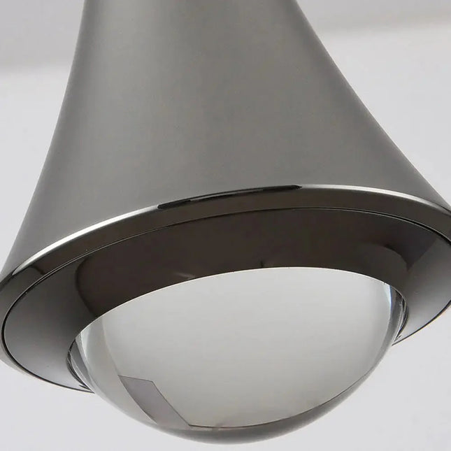 ChandelierDecor - Glass Aluminum LED Pendant Dining Room Ceiling Light