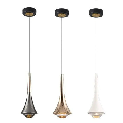 ChandelierDecor - Glass Aluminum LED Pendant Dining Room Ceiling Light