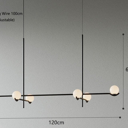 ChandelierDecor - Glass Ball Hanging Light: Stylish Lighting Solution