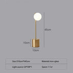 Lampe de table / Or / Blanc chaud