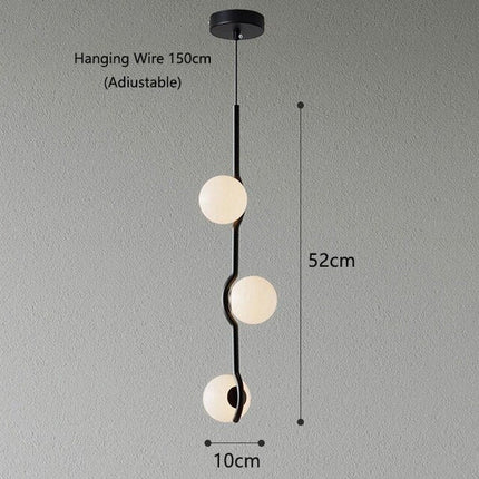 ChandelierDecor - Glass Ball Hanging Light: Stylish Lighting Solution