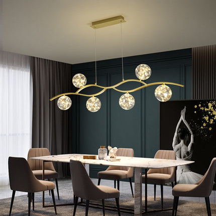 ChandelierDecor - Glass Ball Pendant Light – Illuminate with Grace