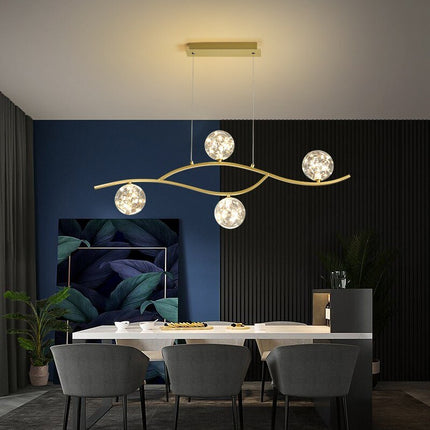 ChandelierDecor - Glass Ball Pendant Light – Illuminate with Grace