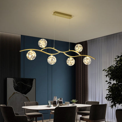 ChandelierDecor - Glass Ball Pendant Light – Illuminate with Grace