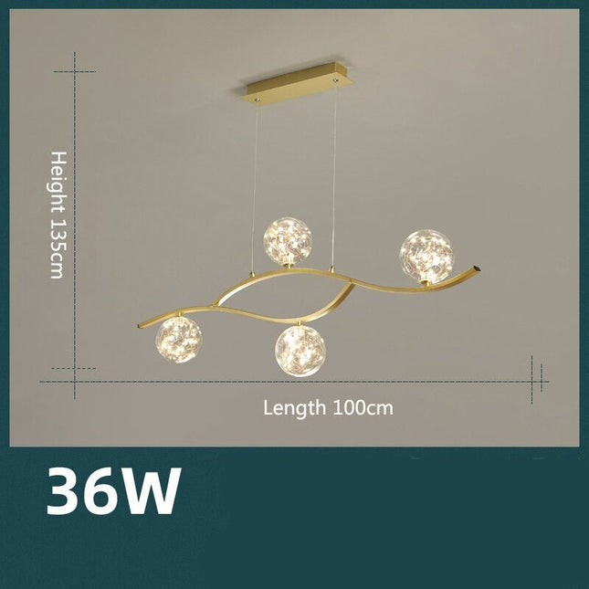 ChandelierDecor - Glass Ball Pendant Light – Illuminate with Grace