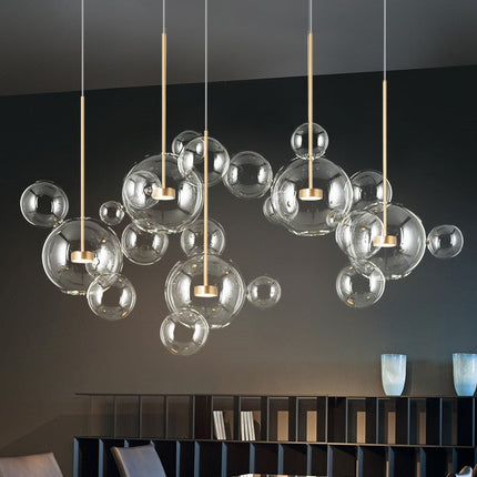 ChandelierDecor - Glass Ball Pendant Lights: Exquisite Illumination Options