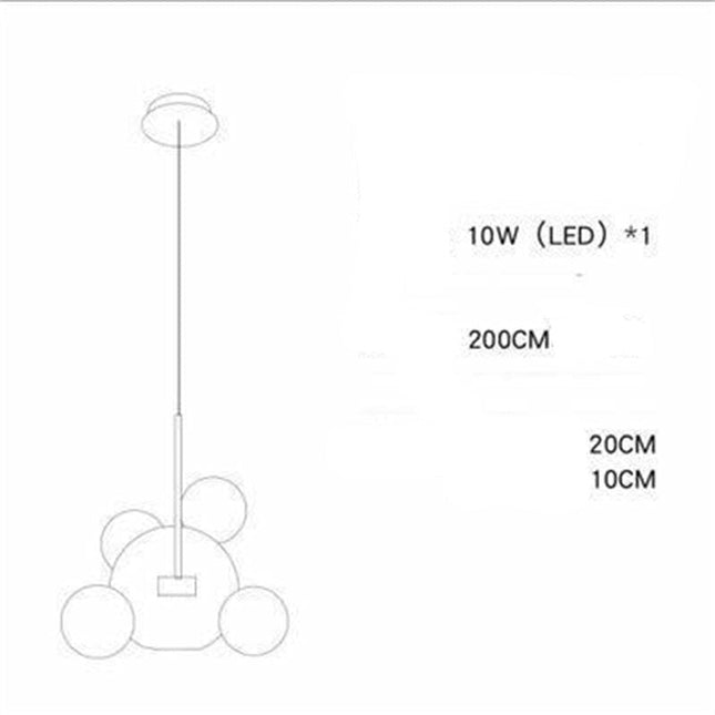 ChandelierDecor - Glass Ball Pendant Lights: Exquisite Illumination Options