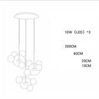 15 Bulles - Assiette Ronde / Blanc chaud
