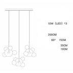 15 Bulles - Assiette Longue / Blanc chaud