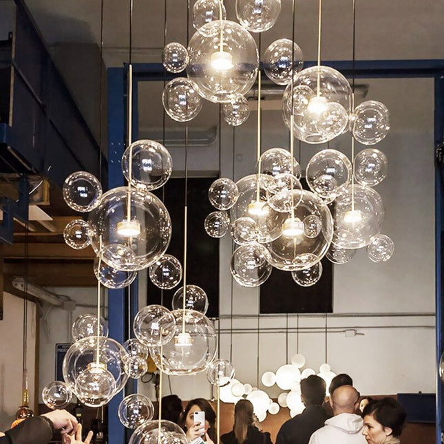 ChandelierDecor - Glass Ball Pendant Lights: Exquisite Illumination Options