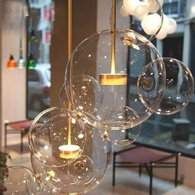 ChandelierDecor - Glass Ball Pendant Lights: Exquisite Illumination Options