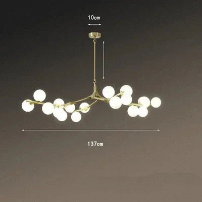 ChandelierDecor - Glass Balls Chandelier - Handcrafted Beauty and Elegance