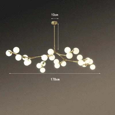 ChandelierDecor - Glass Balls Chandelier - Handcrafted Beauty and Elegance