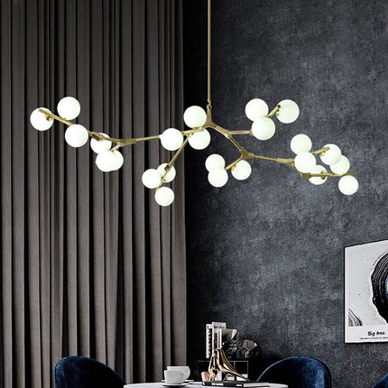ChandelierDecor - Glass Balls Chandelier - Handcrafted Beauty and Elegance