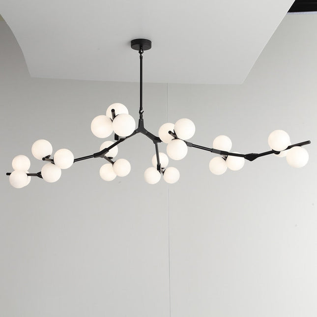 ChandelierDecor - Glass Balls Chandelier - Handcrafted Beauty and Elegance