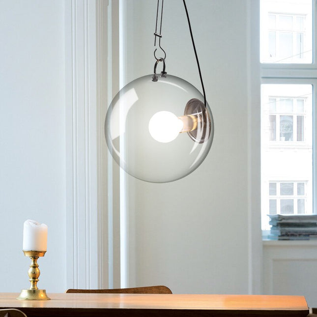 ChandelierDecor - Glass Globe LED Hanging Light Chandelier