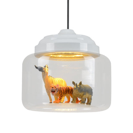 ChandelierDecor - Glass Lamp Cafe Kindergarten Study Kids Room Lights