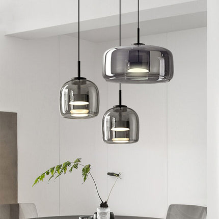 ChandelierDecor - Glass LED Pendant Hanging Lamp For Dining Room