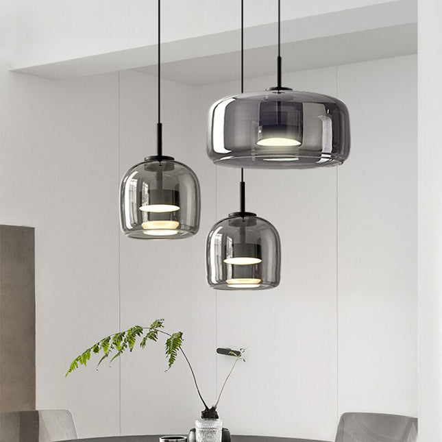 ChandelierDecor - Glass LED Pendant Hanging Lamp For Dining Room