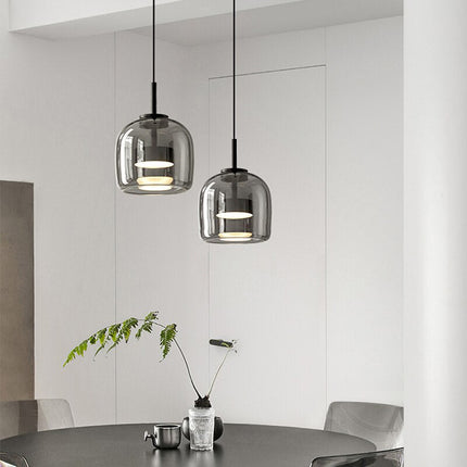 ChandelierDecor - Glass LED Pendant Hanging Lamp For Dining Room