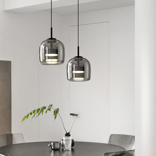 ChandelierDecor - Glass LED Pendant Hanging Lamp For Dining Room