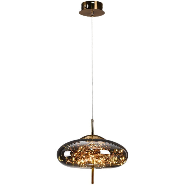 ChandelierDecor - Glass Net Long Line Pendant Chandelier Lights