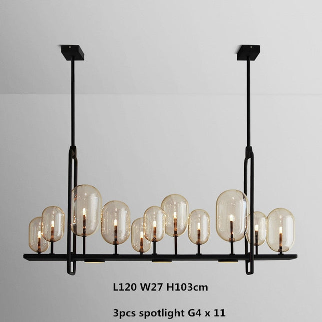 ChandelierDecor - Glass Trees Chandelier: Transform Any Space with Grace