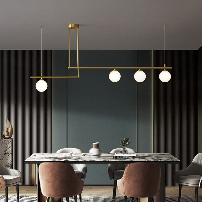 ChandelierDecor - Globe Chandelier: Elegant Lighting for a Striking Ambiance