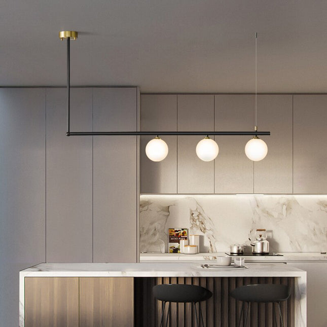 ChandelierDecor - Globe Chandelier: Elegant Lighting for a Striking Ambiance