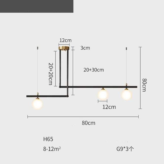 ChandelierDecor - Globe Chandelier: Elegant Lighting for a Striking Ambiance