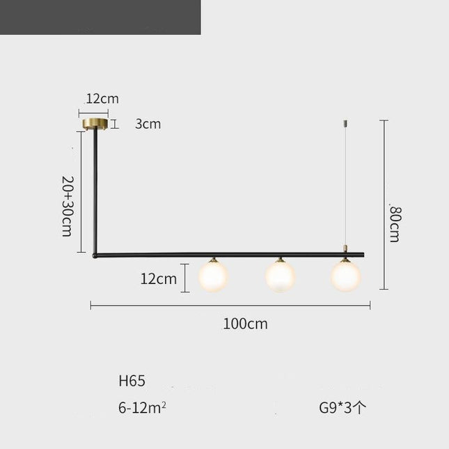 ChandelierDecor - Globe Chandelier: Elegant Lighting for a Striking Ambiance