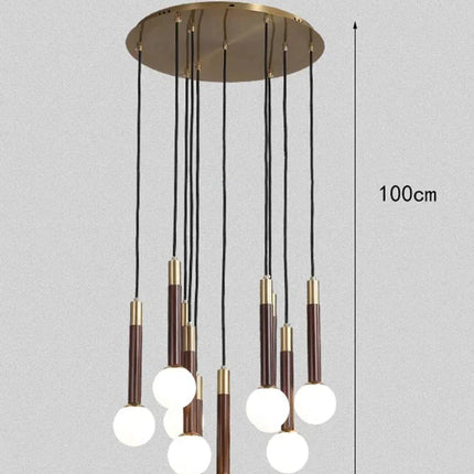 ChandelierDecor - Globe Pendant Ceiling Light Hanging Loops Chandelier
