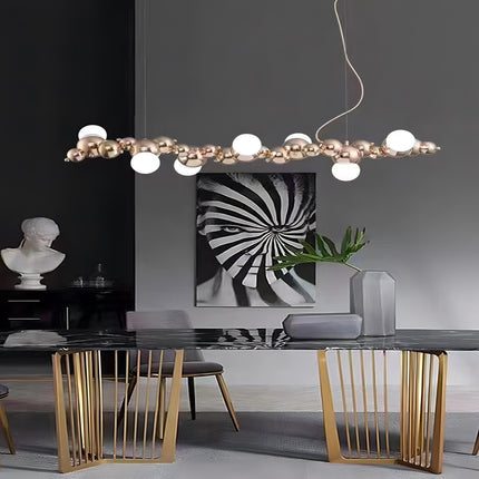 ChandelierDecor - Globes Lustre Chandelier: Elegant and Radiant Lighting