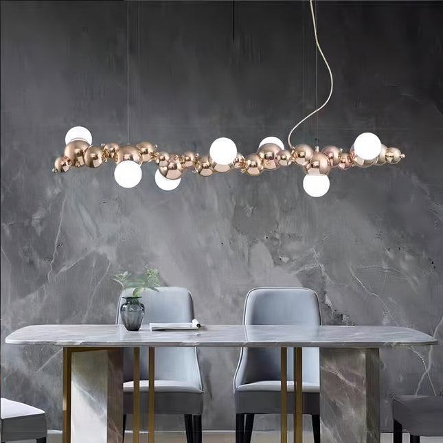 ChandelierDecor - Globes Lustre Chandelier: Elegant and Radiant Lighting