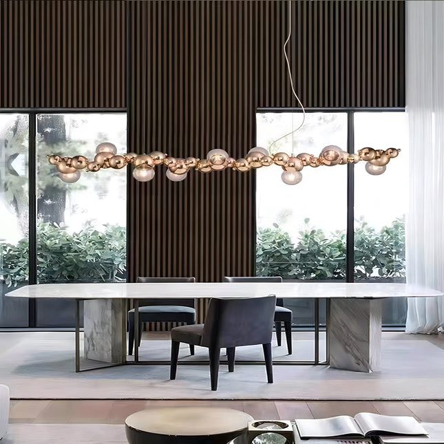 ChandelierDecor - Globes Lustre Chandelier: Elegant and Radiant Lighting